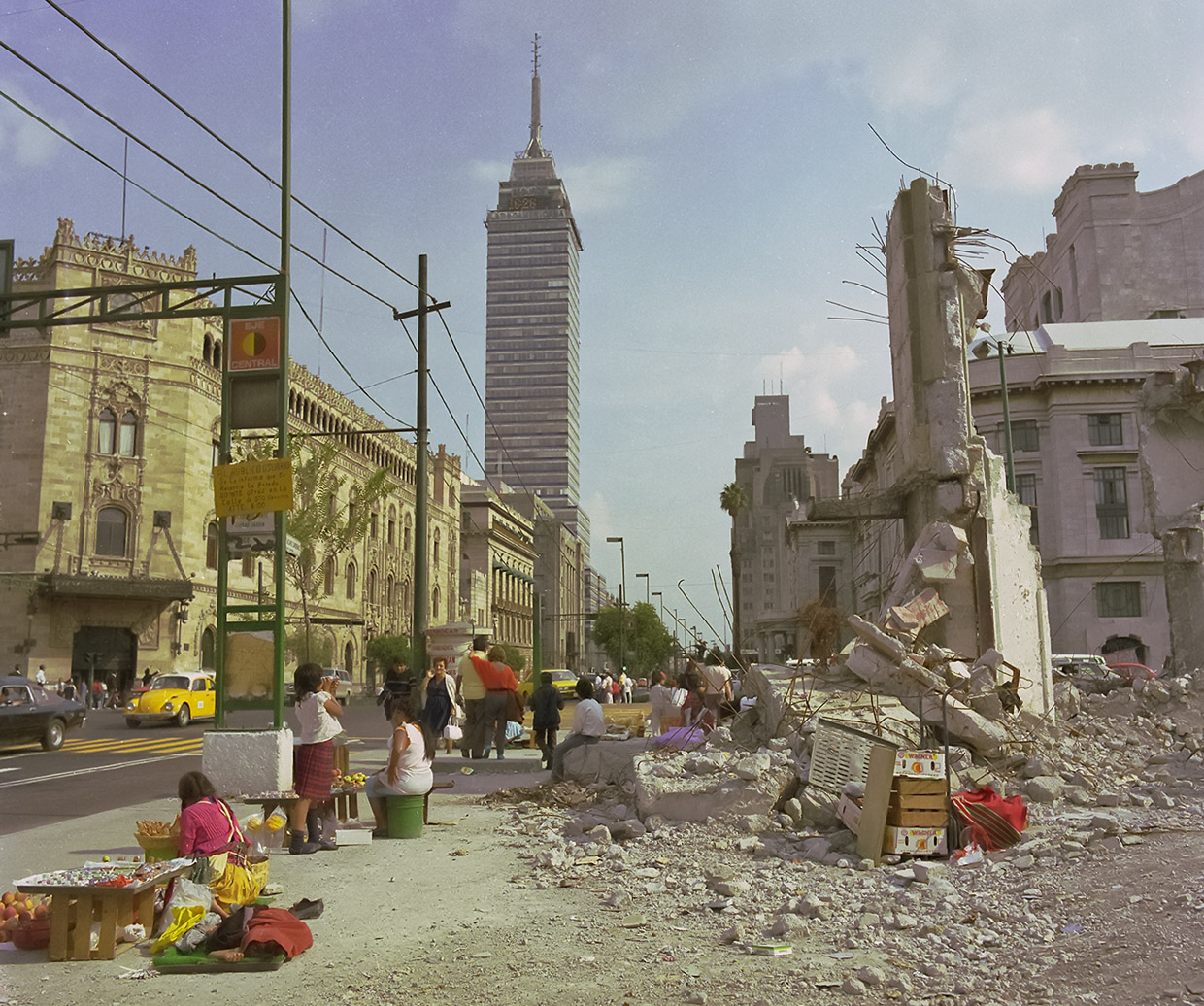 Mexico City, after earthquake